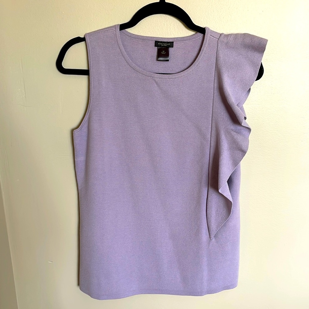 Ann Taylor top in size M, no tags but never worn.
